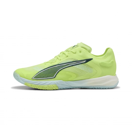 Foto van product PUMA Accelerate NITROâ¢ SQD 4 uniseks handbalschoenen, Groen / Wit