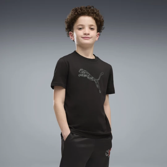 Foto van product PUMA Active Sports T-shirt met print voor Heren, Zwart