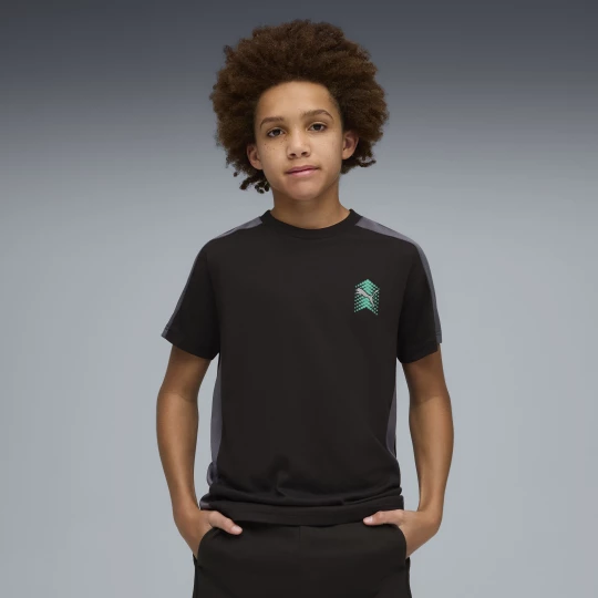 Foto van product PUMA Active Sports T-shirt met print voor Heren, Zwart