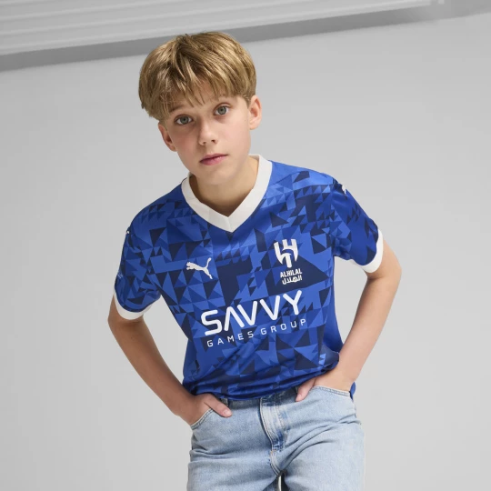 Foto van product PUMA Al Hilal Saoedi F.C. 24 / 25 thuisshirt, Blauw / Wit