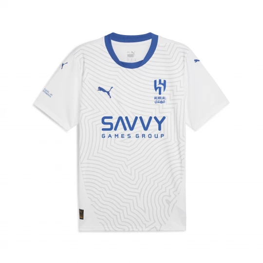 Foto van product PUMA Al Hilal Saoedi F.C. 24 / 25 uitshirt voor Heren, Blauw / Wit