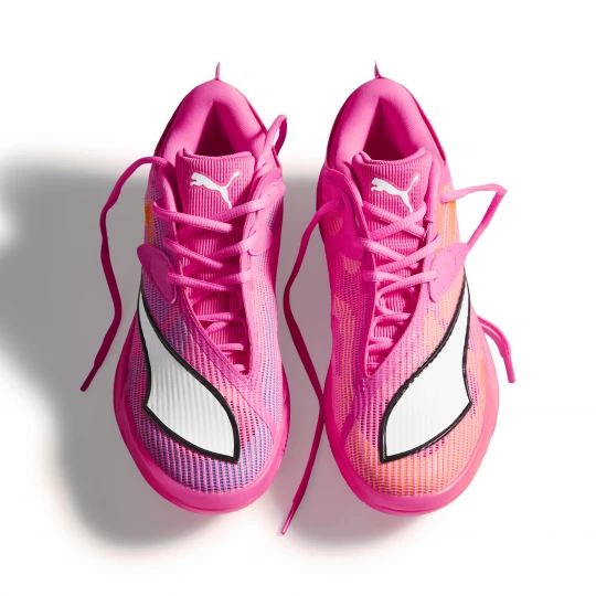 Foto van product PUMA All-Pro NITROâ¢ 2 Showtime basketbalschoenen uniseks, Roze / Groen