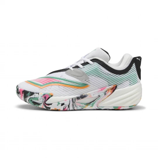 Foto van product PUMA All-Pro NITROâ¢ 2 uniseks basketbalschoenen, Groen / Wit