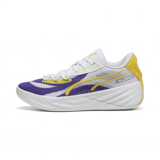 Foto van product PUMA All-Pro NITROâ¢ LA unisex basketbalschoenen, Geel