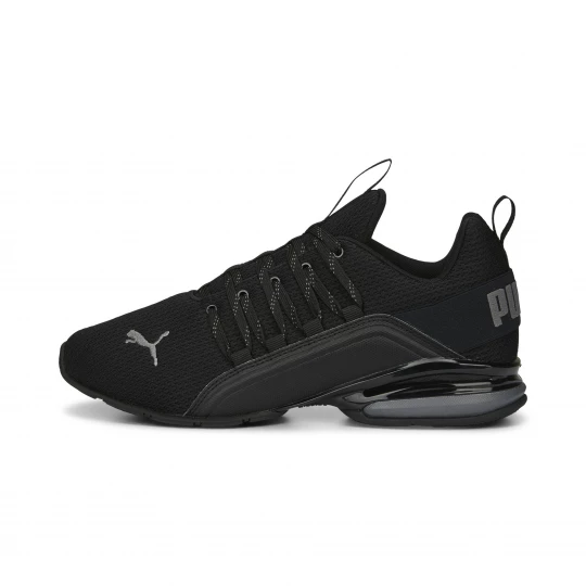 Foto van product PUMA Axelion Refresh hardloopschoenen voor Heren, Zwart / Grijs
