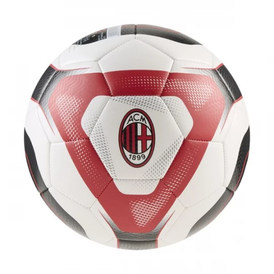 Foto van product PUMA Bal 'AC Milan King' bloedrood / zwart / wit