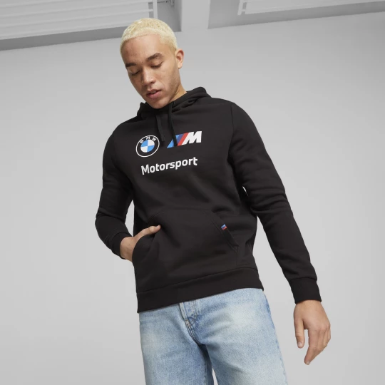 Foto van product PUMA BMW M Motorsport fleece hoodie voor Heren, Zwart