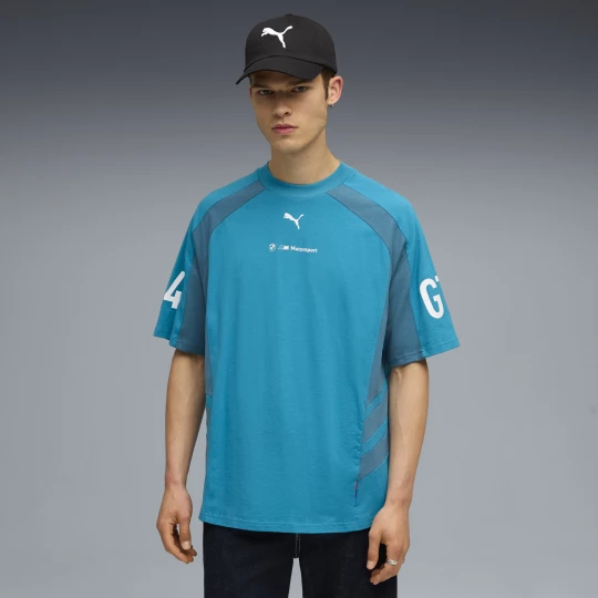 Foto van product PUMA BMW M Motorsport Lifestyle T-shirt voor Heren, Blauw