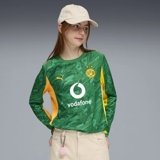 Foto van product PUMA Borussia Dortmund 25 / 26 keepersshirt met lange mouwen, Groen / Oranje