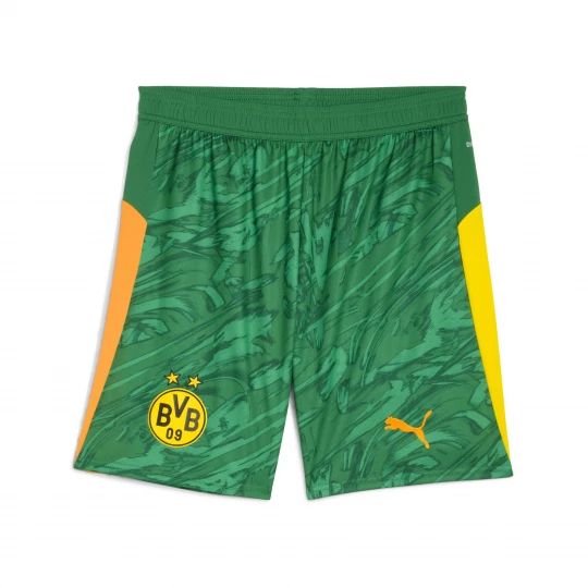 Foto van product PUMA Borussia Dortmund 25 / 26 keepersshort voor Heren, Groen / Oranje