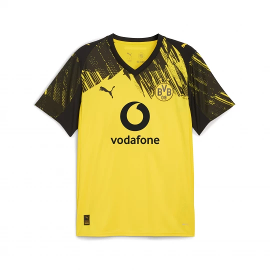 Foto van product PUMA Borussia Dortmund 25 / 26 thuisshirt voor Heren, Zwart / Geel