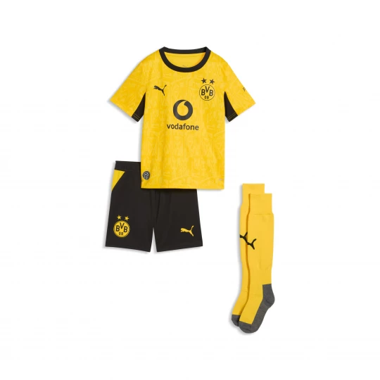 Foto van product PUMA Borussia Dortmund 26 / 27 mini-thuistenue, Zwart / Geel
