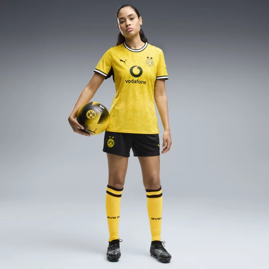 Foto van product PUMA Borussia Dortmund 26 / 27 short voor Dames, Zwart / Geel