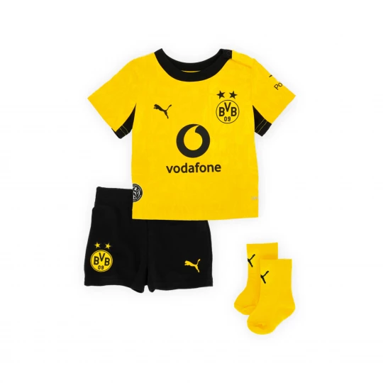 Foto van product PUMA Borussia Dortmund 26 / 27 thuistrainingspak, Zwart / Geel