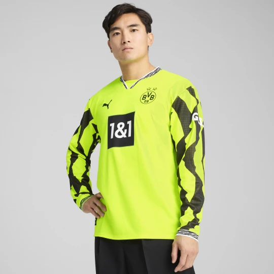 Foto van product PUMA Borussia Dortmund Culture speciaal shirt met lange mouwen voor Heren, Zwart / Geel