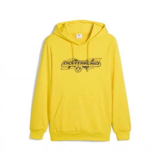 Foto van product PUMA Borussia Dortmund FtblCulture hoodie voor Heren, Zwart / Geel