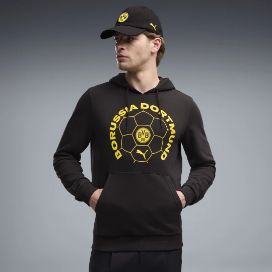 Foto van product PUMA Borussia Dortmund ftblCulture hoodie voor Heren, Zwart / Geel
