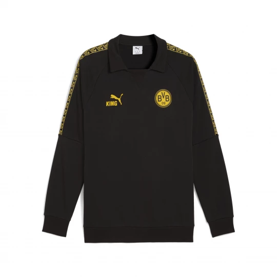 Foto van product PUMA Borussia Dortmund KING Drill top voor Heren, Zwart / Geel