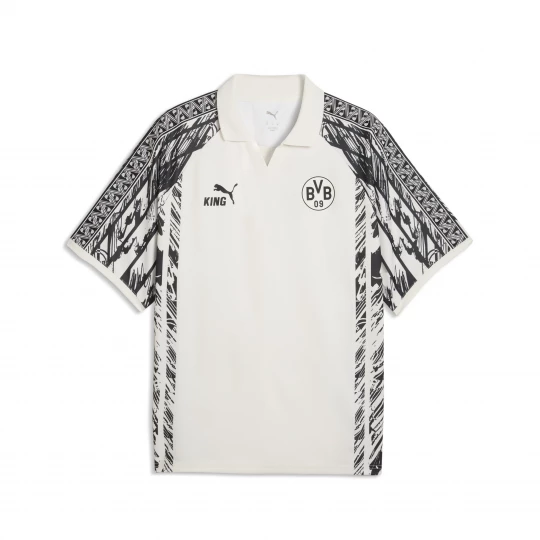 Foto van product PUMA Borussia Dortmund KING shirt voor Heren, Zwart / Wit