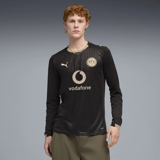 Foto van product PUMA Borussia Dortmund Special Edition-shirt met lange mouwen voor Heren, Zwart