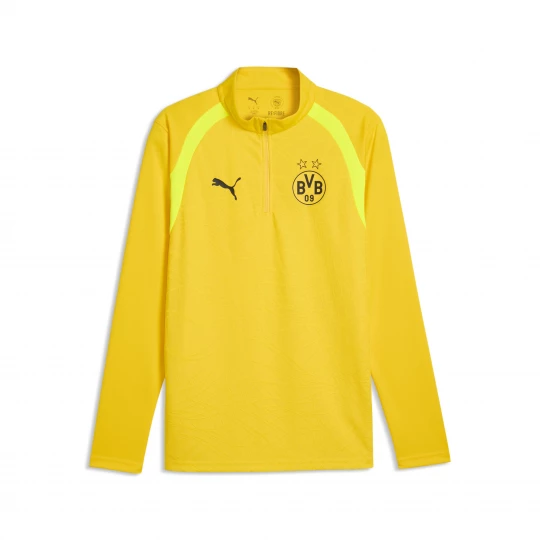 Foto van product PUMA Borussia Dortmund trainingstop met kwartrits voor Heren, Geel