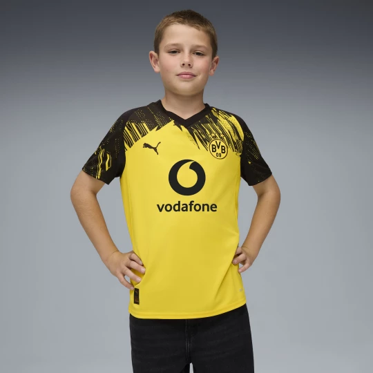 Foto van product PUMA Borussia Dortmund x Sesamstraat thuisshirt, Zwart / Geel