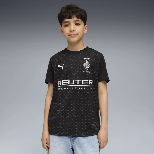 Foto van product PUMA Borussia MÃ¶nchengladbach 25 / 26 derde voetbalshirt, Zwart / Wit