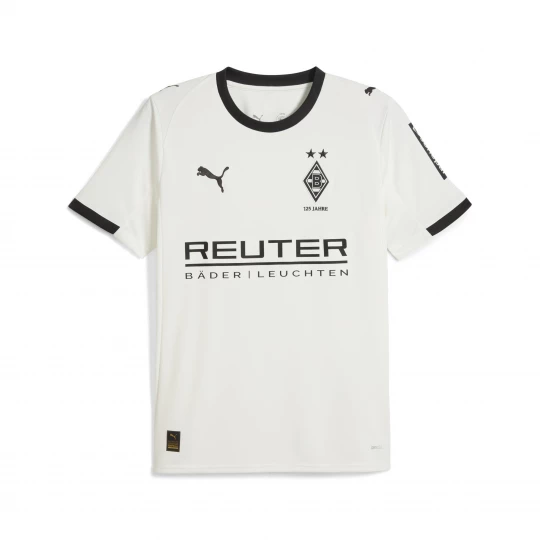Foto van product PUMA Borussia MÃ¶nchengladbach 25 / 26 thuisshirt voor Heren, Zwart / Wit