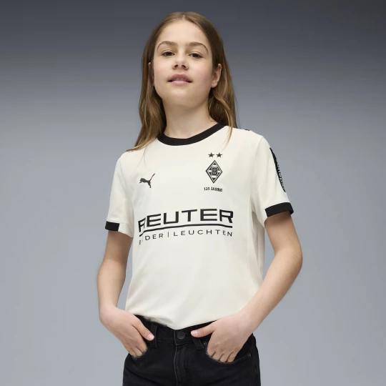 Foto van product PUMA Borussia MÃ¶nchengladbach 25 / 26 thuisshirt, Zwart / Wit