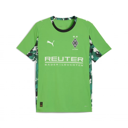 Foto van product PUMA Borussia MÃ¶nchengladbach 25 / 26 uitshirt voor Heren, Groen / Wit