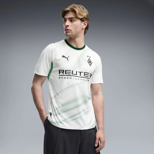 Foto van product PUMA Borussia MÃ¶nchengladbach 26 / 27 thuisshirt voor Heren, Groen / Wit