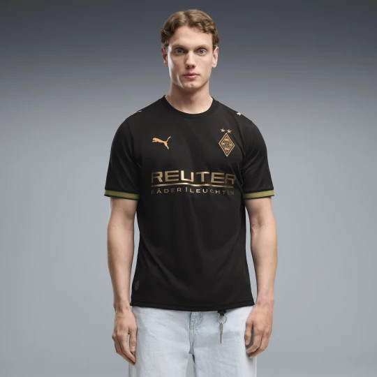Foto van product PUMA Borussia MÃ¶nchengladbach 26 / 27 uitshirt voor Heren, Groen / Zwart