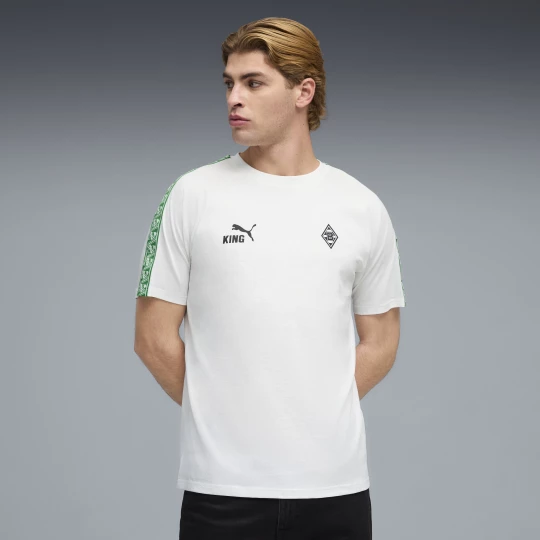 Foto van product PUMA Borussia MÃ¶nchengladbach FtblKING T-shirt voor Heren, Groen / Wit