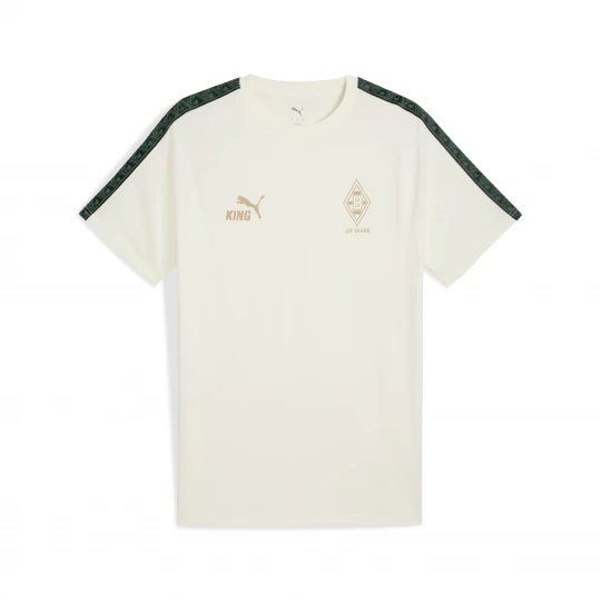 Foto van product PUMA Borussia MÃ¶nchengladbach KING T-shirt voor Heren, Wit / Goud