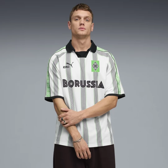 Foto van product PUMA Borussia MÃ¶nchengladbach KING voetbalshirt voor Heren, Groen / Wit