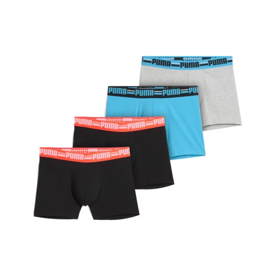Foto van product PUMA Boxers voor Heren, Blauw / Rood