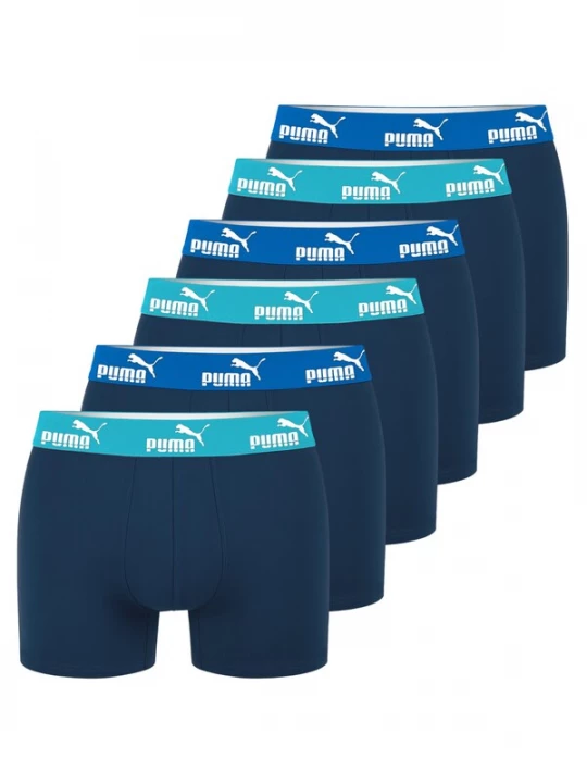 Foto van product PUMA Boxershorts 'Puma Herren Boxershorts BLUE aus Baumwolle, Unterhosen für Männer' marine
