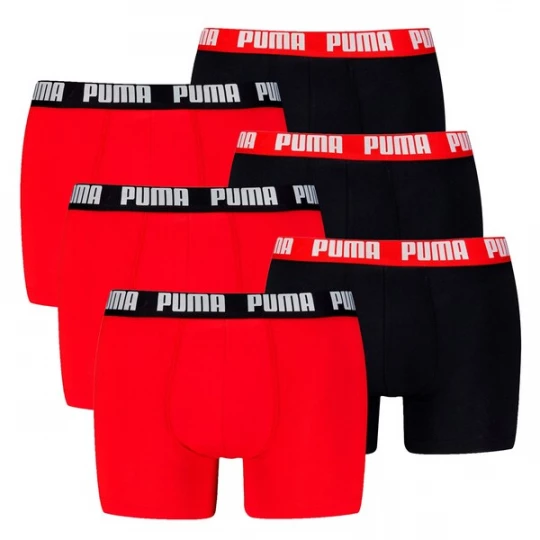Foto van product PUMA Boxershorts rood / zwart / wit