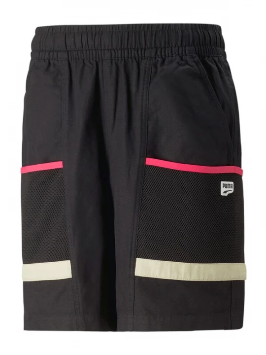 Foto van product PUMA Broek 'Downtown' crème / pink / zwart