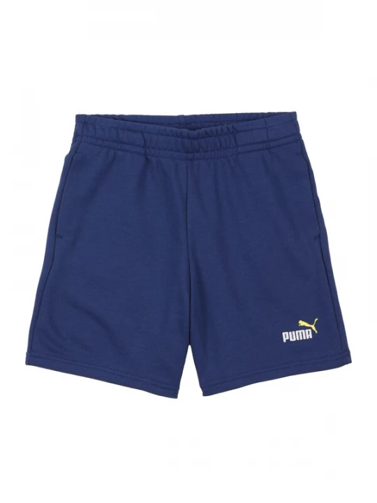 Foto van product PUMA Broek 'Ess No.1' navy / lichtgeel / wit