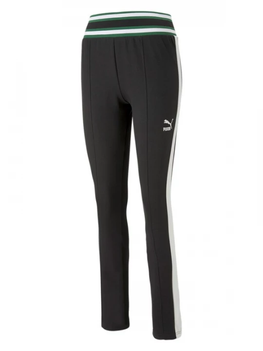 Foto van product PUMA Broek 'T7' smaragd / zwart / offwhite