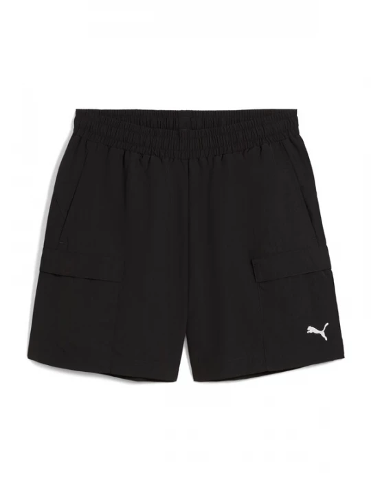 Foto van product PUMA Cargobroek 'WARDROBE ESS' zwart / wit