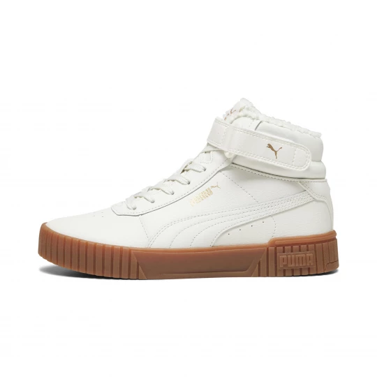 Foto van product PUMA Carina 2.0 Mid Winter sneakers voor Dames, Grijs / Goud