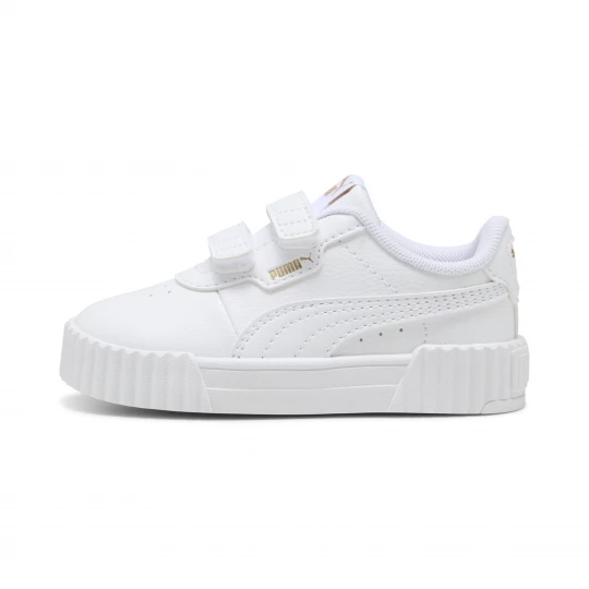 Foto van product PUMA Carina 3.0 Holo sneakers voor Dames, Wit / Goud