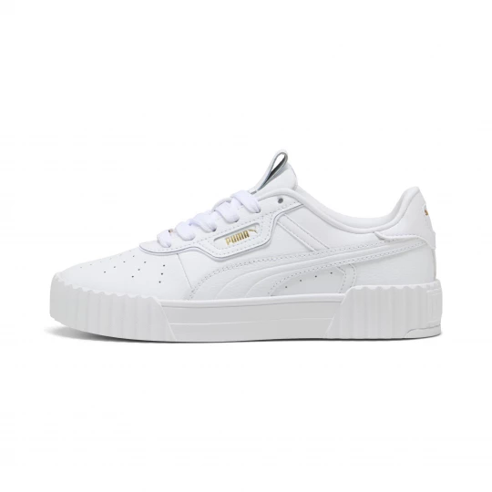 Foto van product PUMA Carina 3.0 Luxe sneakers voor Dames, Wit / Goud