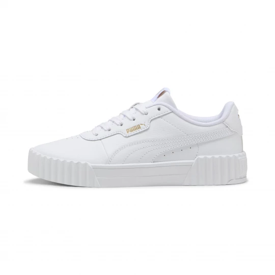 Foto van product PUMA Carina 3.0 sneakers voor Dames, Wit / Goud