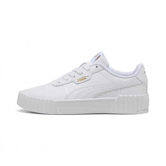 Foto van product PUMA Carina 3.0 sneakers voor Dames, Wit / Goud