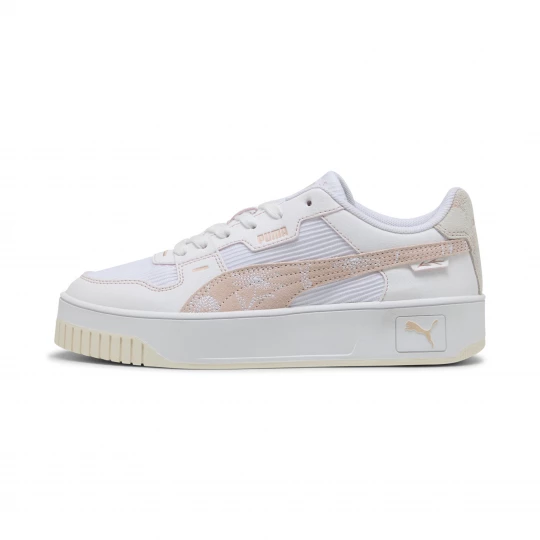 Foto van product PUMA Carina Street Lux Crafted Flowers sneakers voor Dames, Roze / Wit