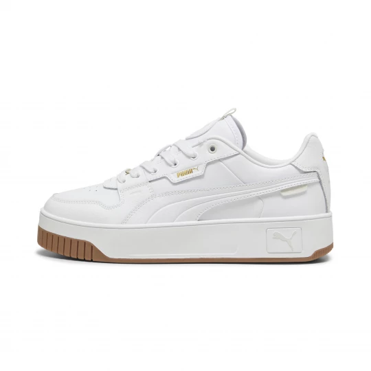 Foto van product PUMA Carina Street Lux sneakers voor Dames, Wit / Goud