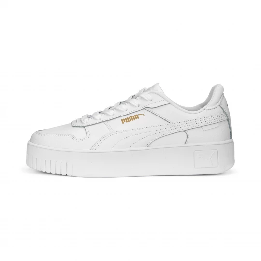 Foto van product PUMA Carina Street sneakers voor Dames, Wit / Goud